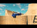 Truck Performance on Mega Ramp BeamNG.drive