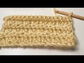 Baby blanket pattern - 3 rows and repeat- easy beginner level crochet- full tutorial