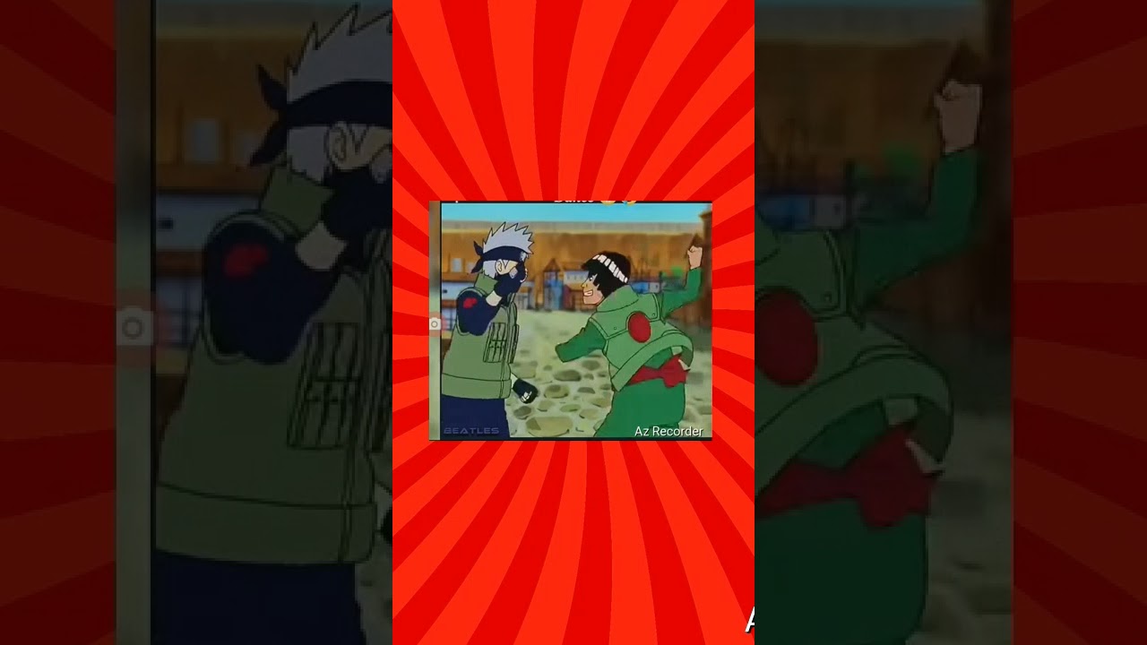 might guy and kakashi 