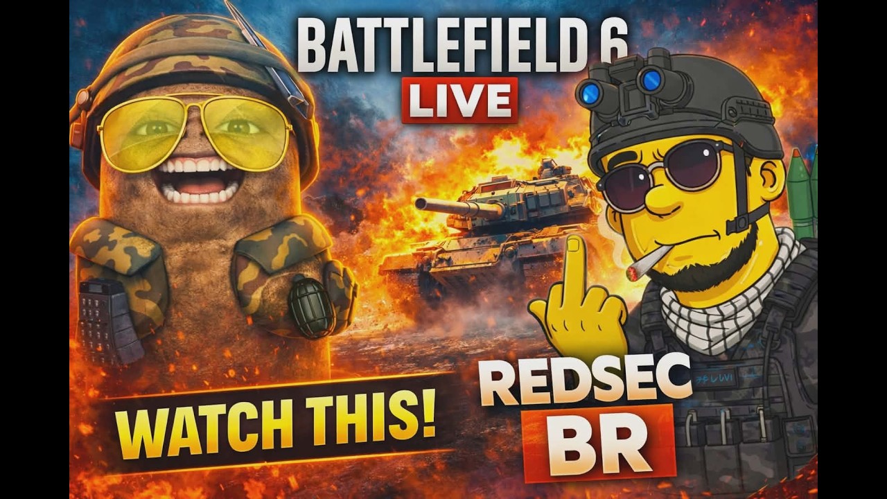 Battlefield 6 SEASON 2 LIVE| BF6 Gauntlet | REDSEC BR | BF6 - YouTube