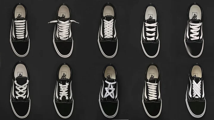 10 NEW WAYS HOW TO LACE YOUR VANS OLD SKOOL | SHOE LACING