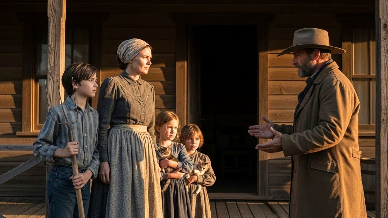 A Cowboy Asked for One Meal—Days Later, He Became the Father a Widow’s Children Prayed For