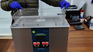 22 Liter Table Top Ultrasonic Cleaning Machine l Lab Ultrasonic Cleaner