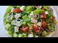 🥗 Greek Salad (No Cooking Needed)