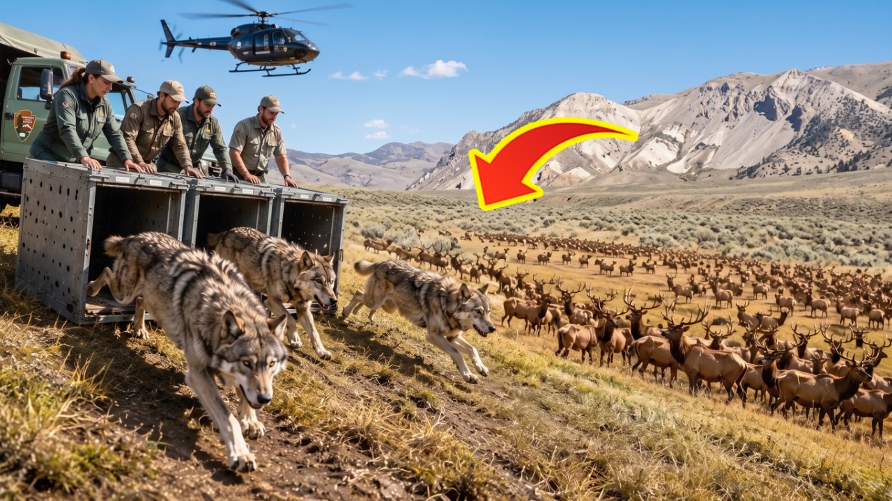 Trophic Cascade Effect of Apex Predator Reintroduction