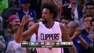 DeAndre Jordan and Chris Paul Up to Their Old Tricks