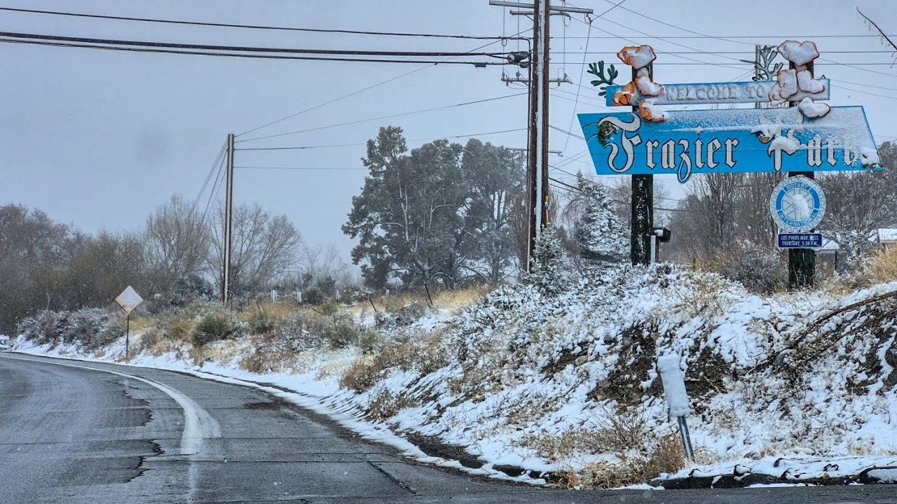 Frazier Park Snow 2025