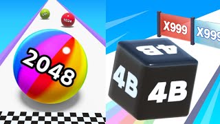 Epic Ball Run 3D vs Jelly Race Number Game 2048 & Infinity  [Jelly Merge, Jelly Run,  cube Runner] screenshot 3
