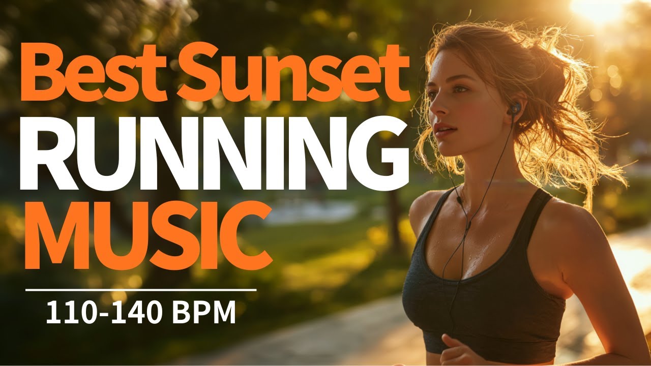 Sunset Running Music 110−140 BPM Boost Your Motivation & Pace