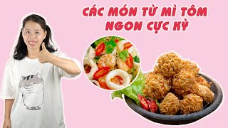 Các Món Từ Mì Tôm Ngon Cực Kỳ | HÀ COOKING