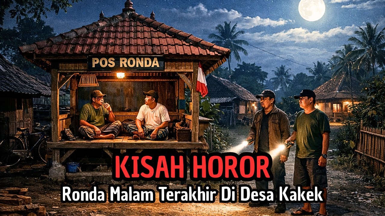 KISAH HOROR RONDA MALAM TERAKHIR DI DESA KAKEK - CERITA HOROR MISTIS
