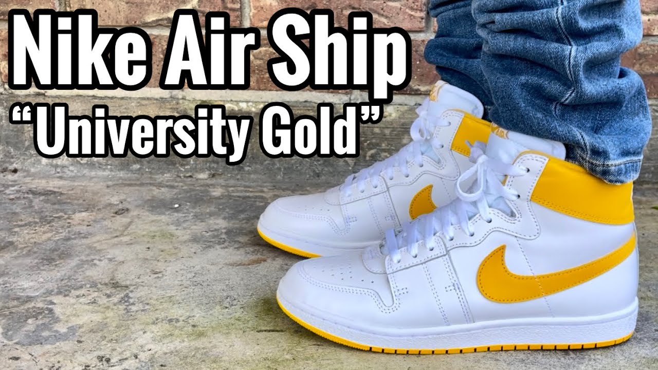 Nike Air Ship “University Gold” Review & On Feet