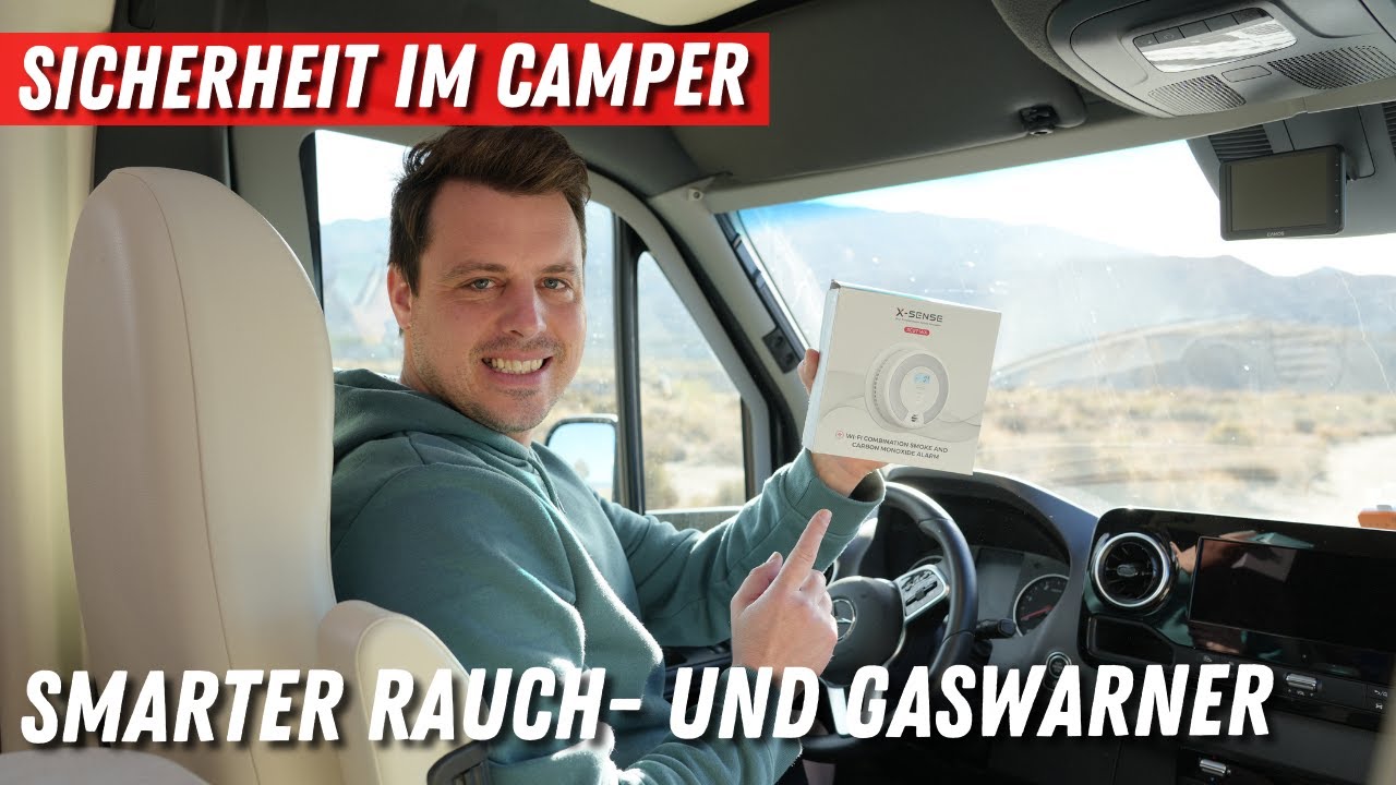 Gasmelder im Wohnmobil und Wohnwagen - Sicherheit beim Camping