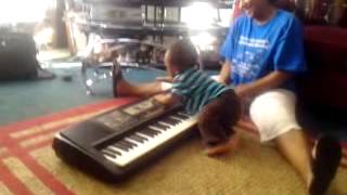 Matthew Tickling The Ivory