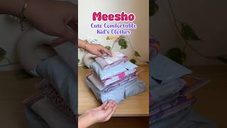 Cute Comfortable Kid’s Clothes 🧸👶💜💕 #meesho #shorts