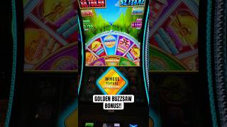 GOLDEN BUZZSAW BONUS!!💰🎰#casino #bonus #slots #slotmachine #entertainment
