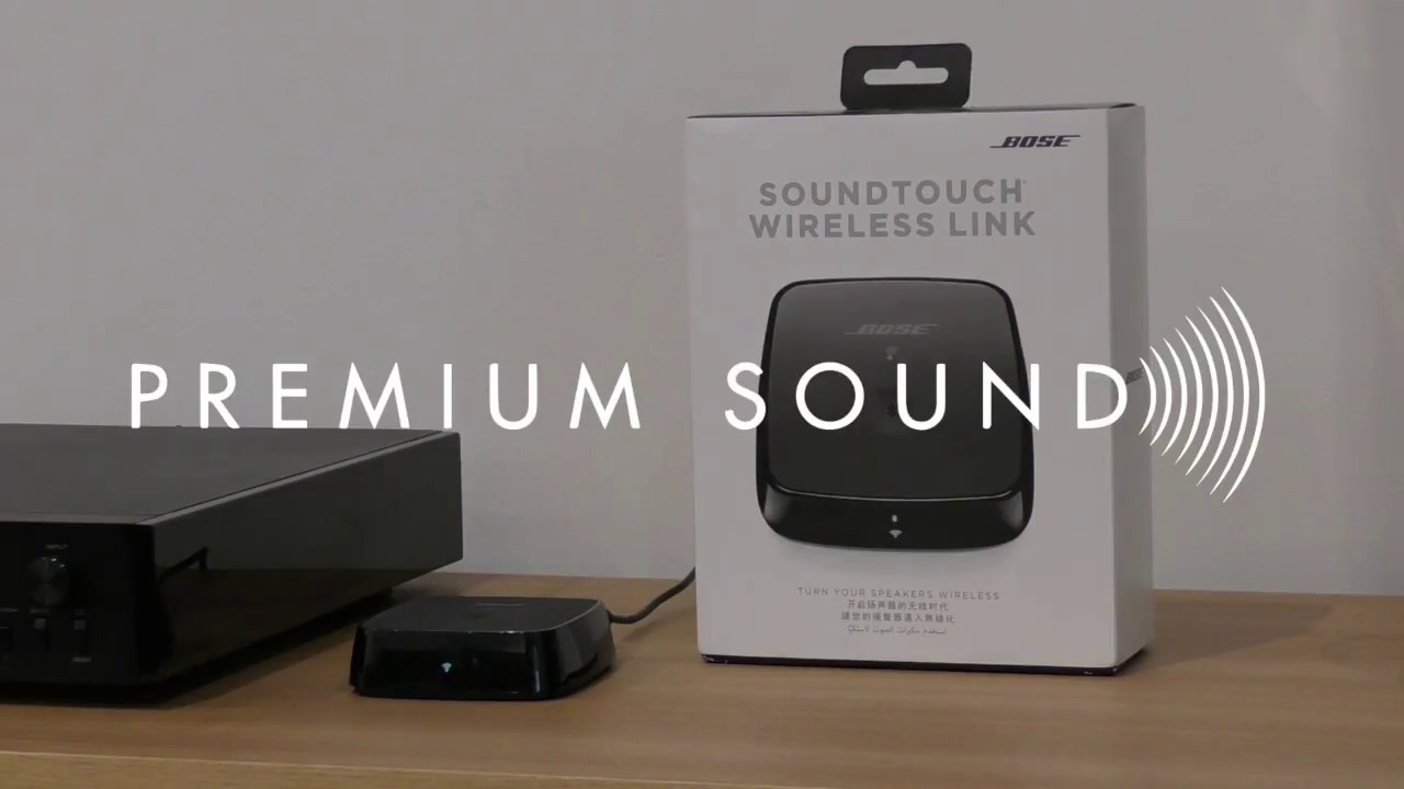 Bose Soundtouch Wireless Link Setup 