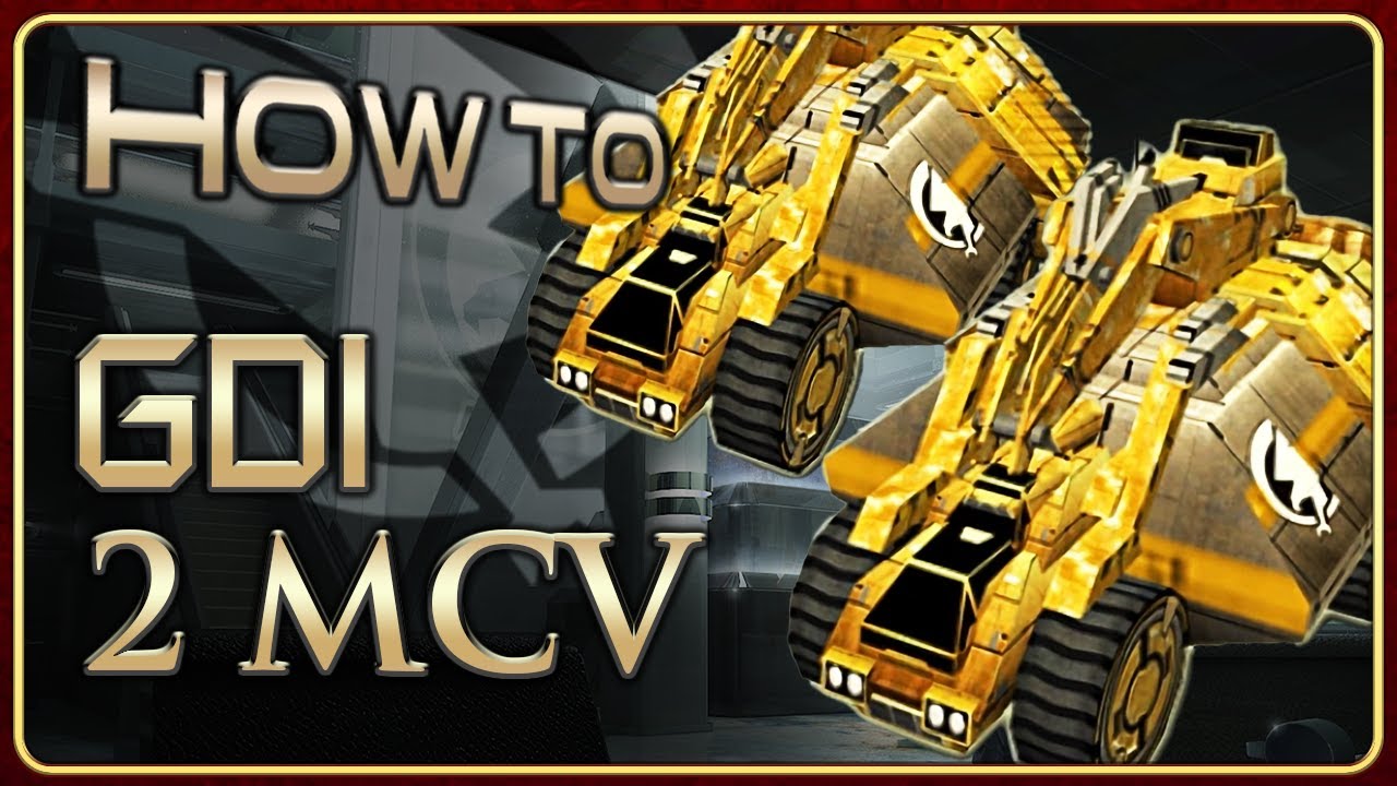 How to do 2 MCV Build as GDI | Kane's Wrath Command School Ep.11
