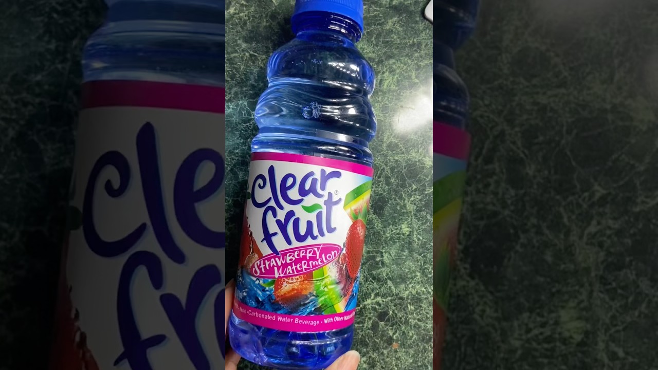 Trying Clear Fruit for the first time!