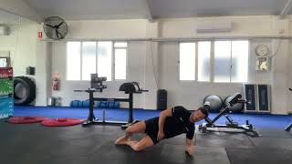 Side Plank Clams demonstration