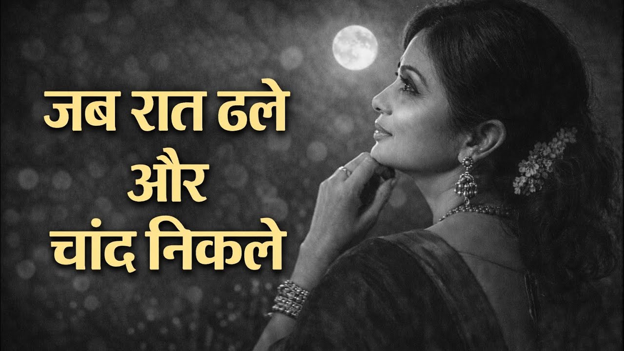 Jab Raat Dhale Aur Chand Nikle | New  Romantic Song | Shital  Lokhande song | Yado Ki Baarat 