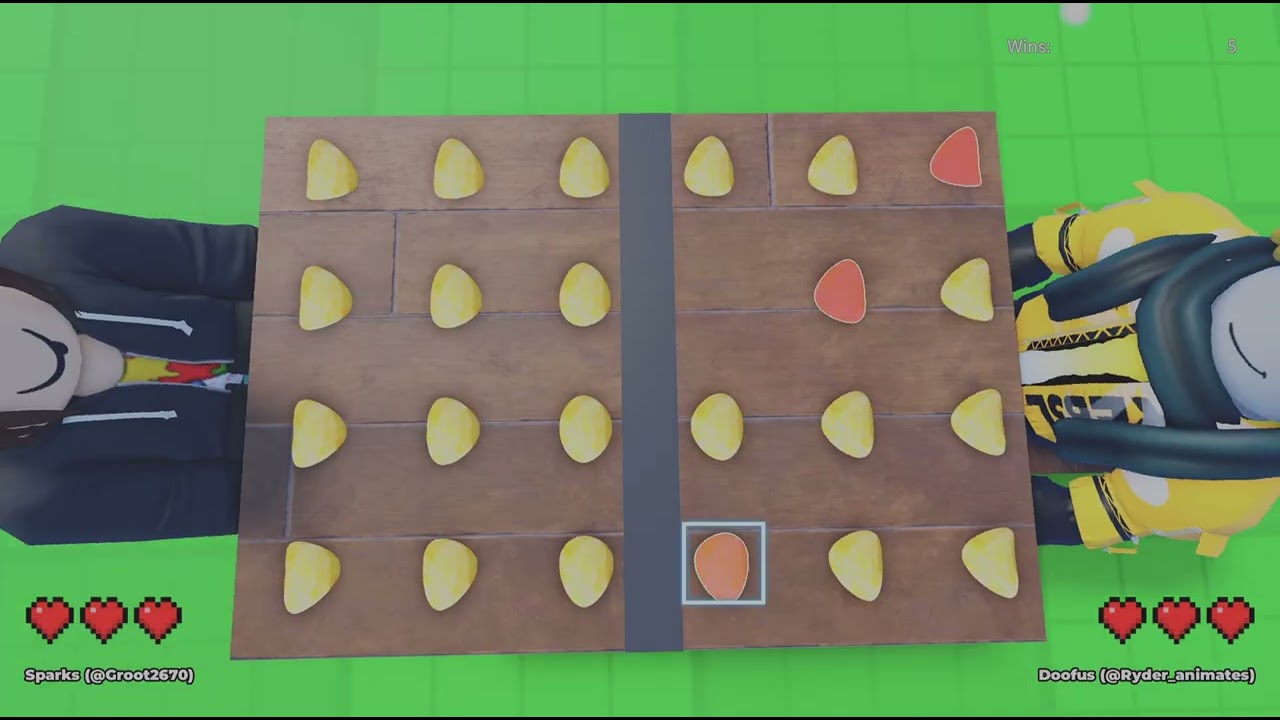 Sparks and Doofus play more Bomb chip