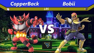 COAL #11 - CopperBack (Mewtwo, Incineroar) vs Bobii (Captain Falcon, ROB) - LR5 - SSBU