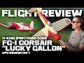 H-King (PNF) Reno Aces FG-1 Corsair "Lucky Gallon" EPO 990mm (39") - Flight Review