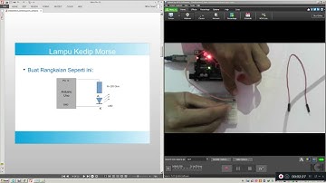 Arduino Uno - Lampu Kedip Morse