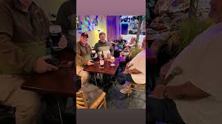 The Stormbreakers Team Took A Break Tonight At Sarays Turkish Restaurant In Cardiff.