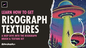 Learn the Process of Risograph Textures with the Risograph Brush & Texture Kit