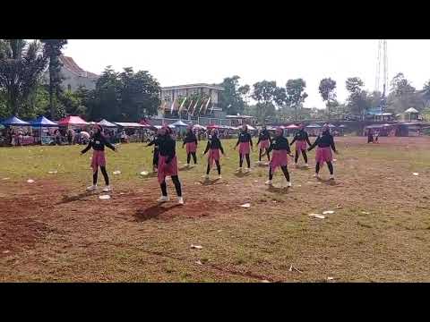 Penampilan lomba senam tingkat rw kp sindang palay rw 10 dalam rangka hari jadi desa sirnaraja ke 41