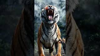 Angry Tiger 🐯🔥AI CREATION #utubeshorts #aianimation #viralvideo #viralshort #aivideo #aishorts