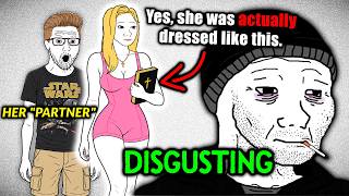 I met a female pastor. She was wearing yoga pants.