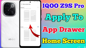 IQOO Z9S Pro 5g App Drawer Setting Kaise On Kare // How To App Drawer Setting On IQOO Z9S Pro 5g
