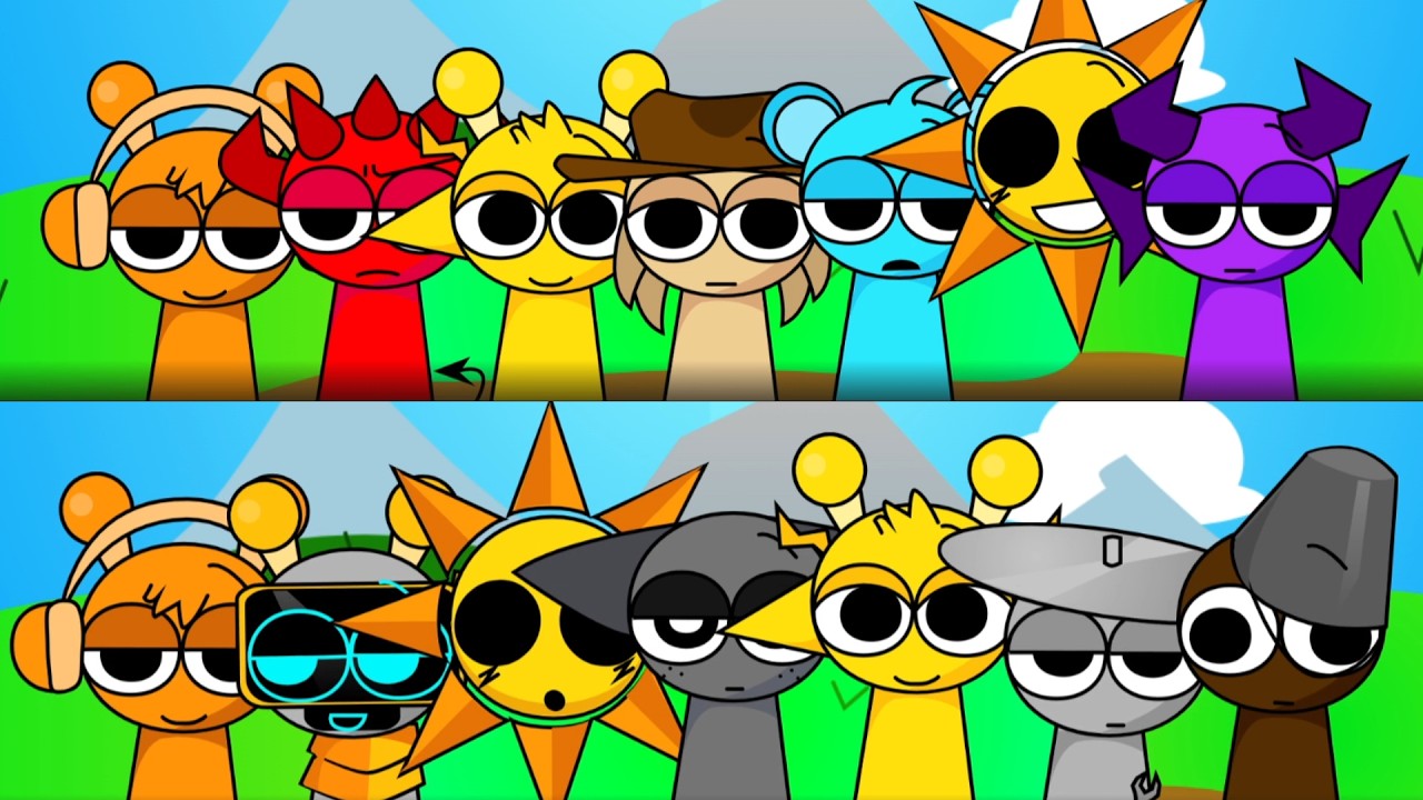 Incredibox Sprunki Gentle World - Normal Version