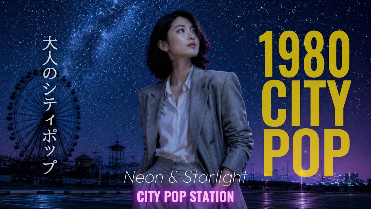 1980s JAPANESE CITY POP | Mature City Pop | Neon & Starlight