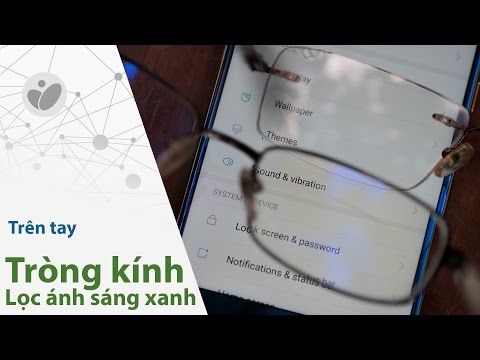 Video Trên tay tròng kính chống tia sáng xanh của Hoya, Nhật... - youtube