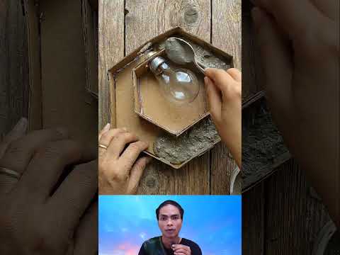 how to make garden light decorations💡 #howto #shorts #diy