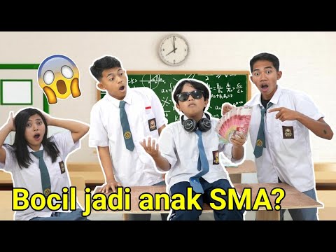 1 HARI MENJADI BOCIL JADI ANAK SMA! | Drama Parodi | Mikael TubeHD