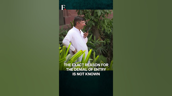 WATCH: Pak Diplomat Denied Entry At MEA Headquarters  |N18G