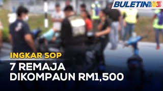 INGKAR SOP | Tujuh Ditahan Berkumpul Tanpa Sebab