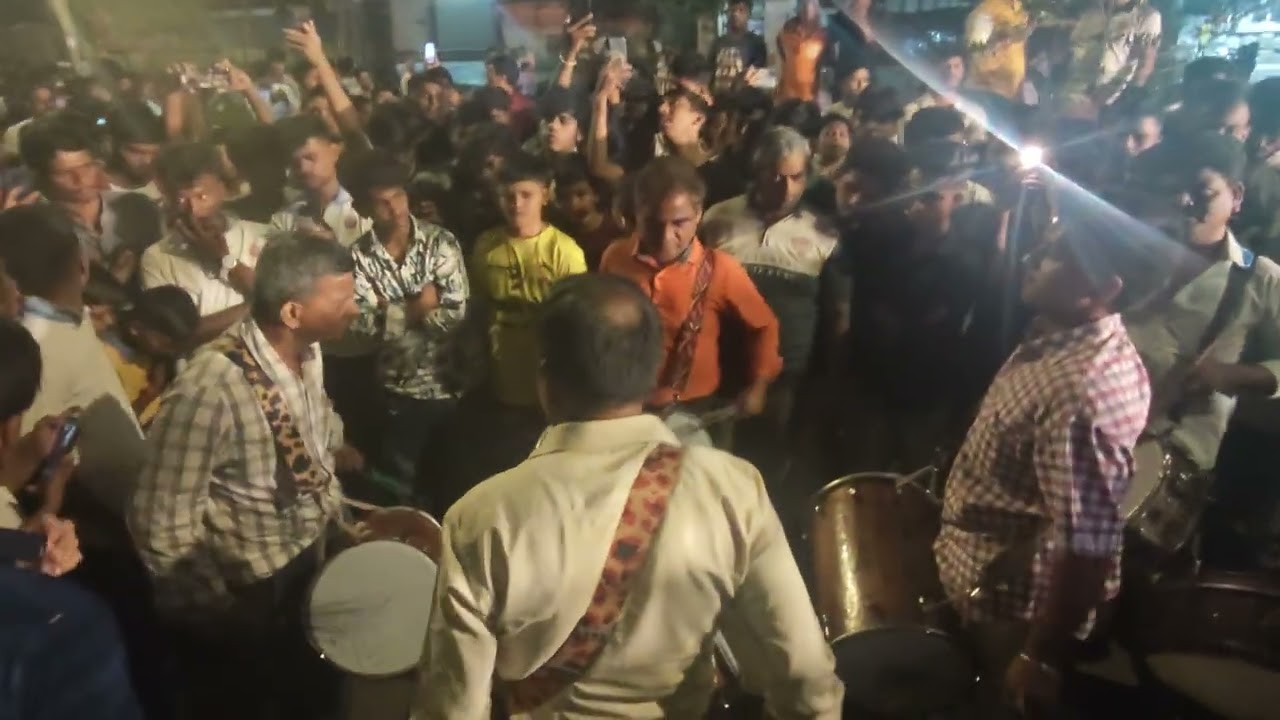 🎶Jay Jay Maharashtra Maza +Aala Aala Maza Ganraja Aala🔥|Girgaon Cha Ladka Milind |Aagman Sohala 2026