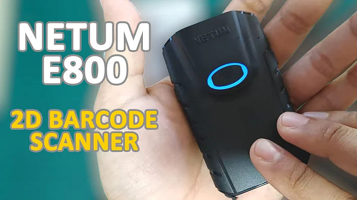 NETUM E800 2D Wireless Bluetooth Barcode Scanner | Full Review, Setup & Test