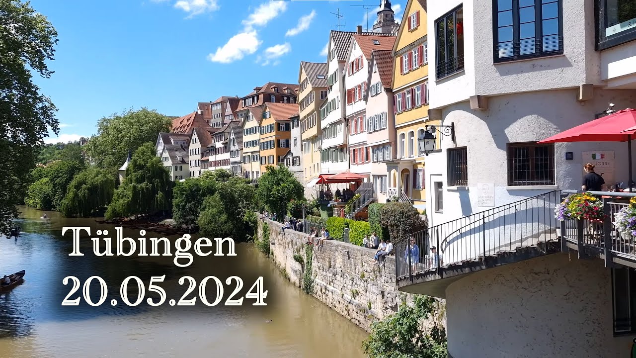 Tübingen, 20.05.2024 Spaziergang (citywalk)