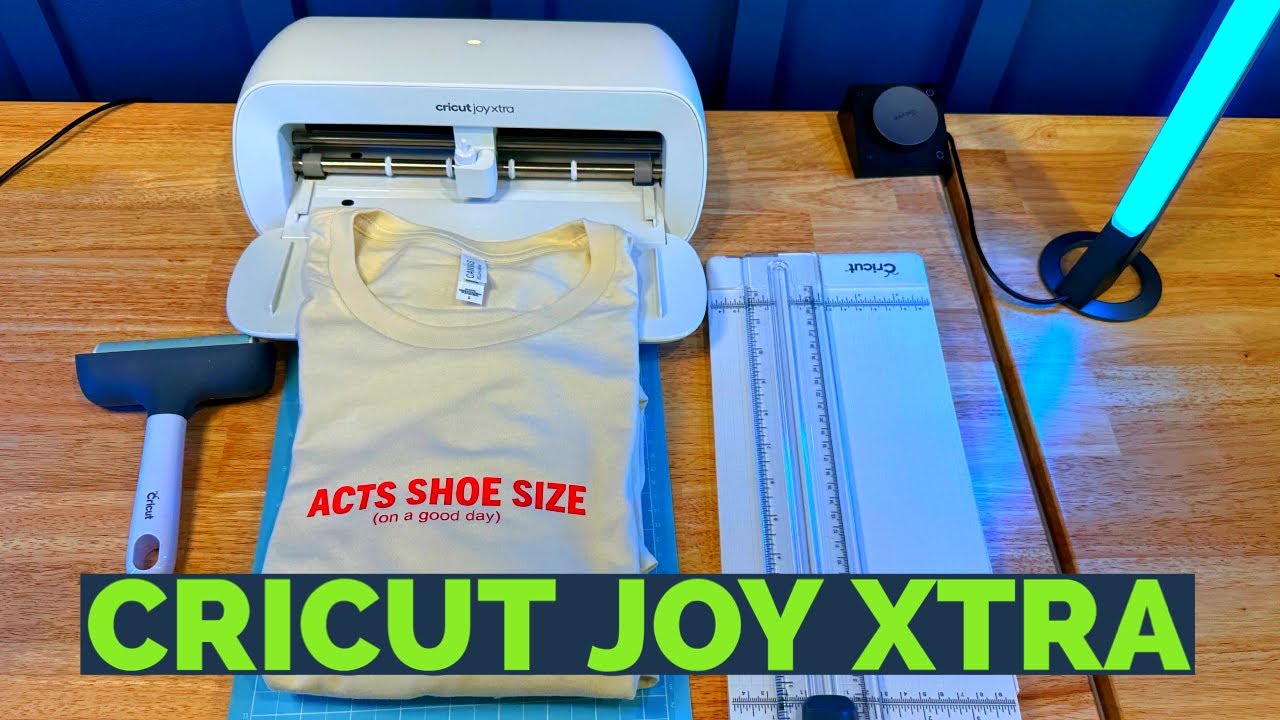 Cricut Joy Xtra and EasyPress Mini with Iron-on Vinyl Sample Pack