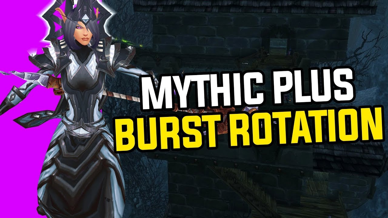 Arcane Mage Mythic Plus Biggest Burst Rotation Guide - Legion 7.3 - YouTube