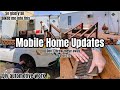 Painting mobile home exterior updates  automotive repairs diy projects  single wide makeover
