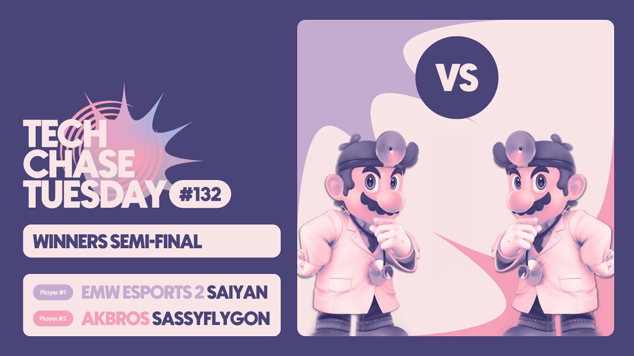 EMW Esports 2 | Saiyan (Doc) vs Akbros | SassyFlygon (Doc) | Winners Semis | Tech Chase Tuesday 132