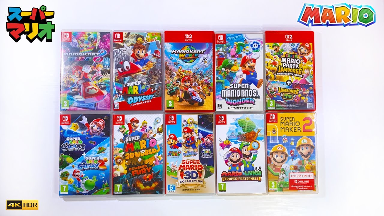 10 Best Mario Games on Nintendo Switch in 2025